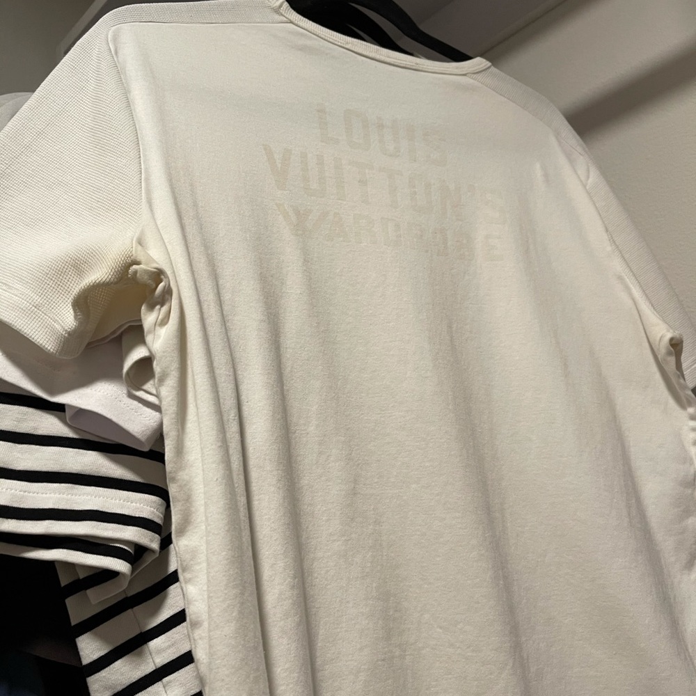 Louis Vuitton men white shirt